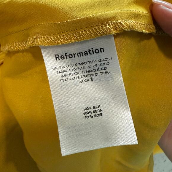 Reformation Jeany Silk Dress - Picture 4 of 5